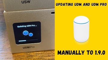 Updating UDM and UDM Pro Manually to 1.9.0