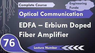 Erbium Dopped Fiber Amplifier EDFA (Basics, Working, Characteristics, Architecture & Applications)