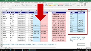 Encontrar las Filas Duplicadas o Repetidas en un Rango con uno o varios Criterios