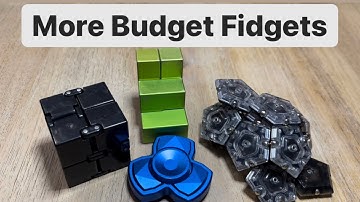 Reviewing Speks Geode and Blocks, the Infinity Cube, and the AngleTri by Spinetic Spinners