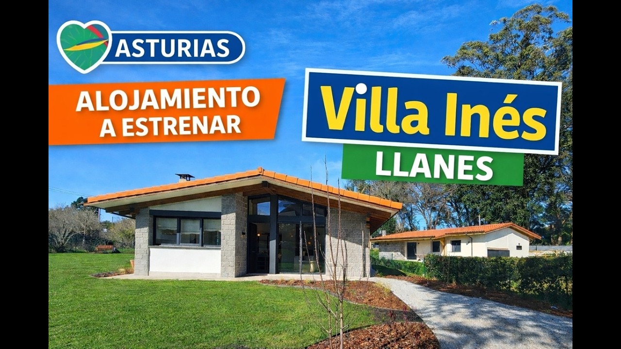 Villa Inés 🏡 Casa nueva con jardín entre Llanes y Ribadesella