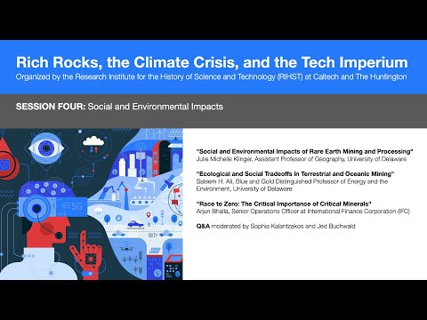 Rich Rocks, the Climate Crisis, and the Tech Imperium: Session Four - 7/13/2021