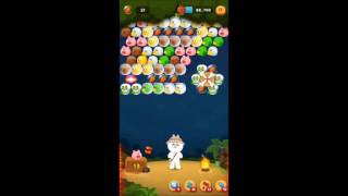 LINE バブル2　STAGE 551　銀コニー　アイテムあり　×1.5　Silver Cony　LINE BUBBLE 2
