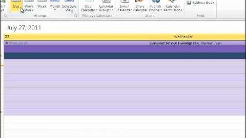 MS Outlook 2010: Major Features
