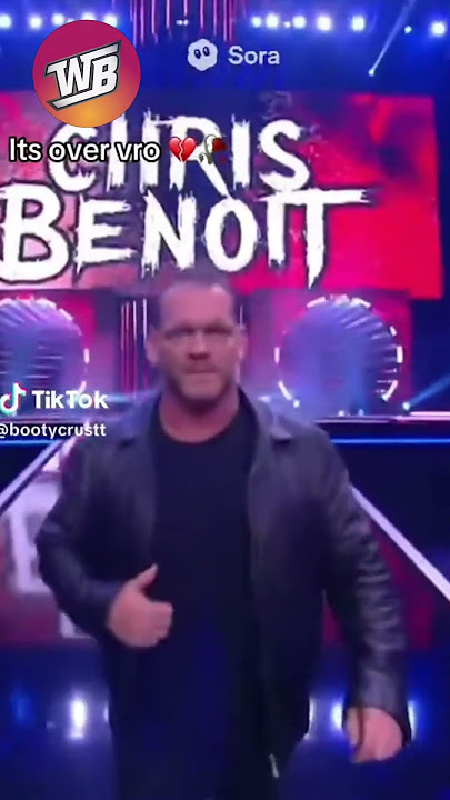 Chris Benoit AEW Debut 😱 #shorts #aew #wwe