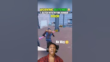 Can You Glitch Into Bunker?😳💀 #fortnite #shorts