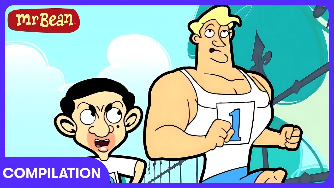 Mr. Bean - Komik Maraton Yarışı | Çocuk Çizgi Film | WildBrain Komedi Kulübü