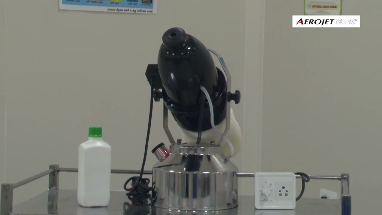 Aerojet Steriz: Airborne Disinfection machine For Bio decontamination in sterile areas