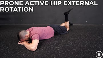 Prone Active Hip External Rotation