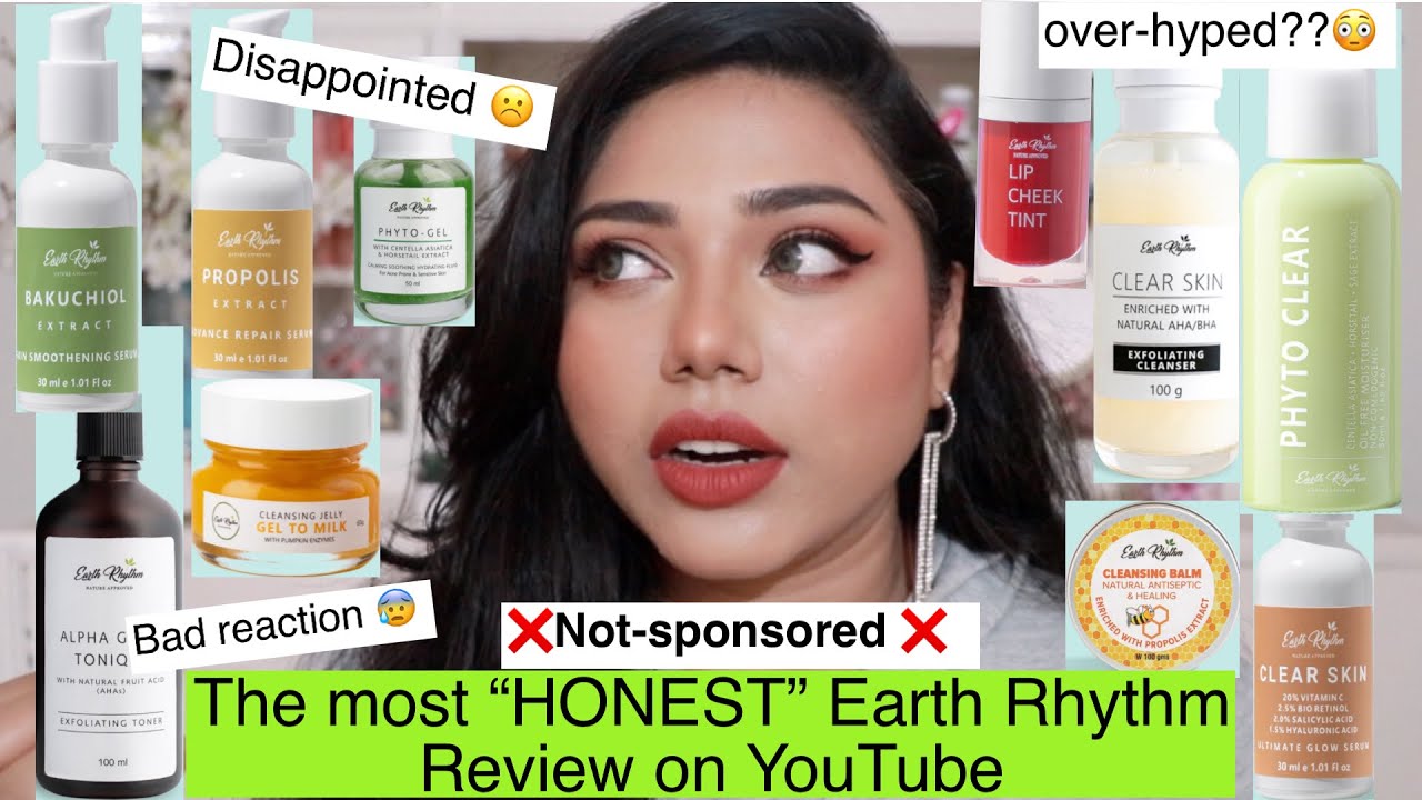 My Brutally honest Earth Rhythm Review | watch this before buying the products| Shamvi Krishna