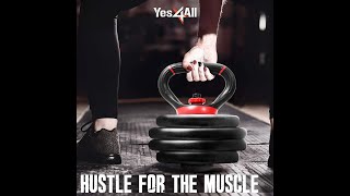 Yes4All Adjustable Kettlebell Handle Weight Plates Dumbbell Converter Strength Training Kettlebells