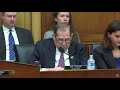 Jerry Nadler delivers his opening statement during FBI Oversight hearing with FBI Director Wray