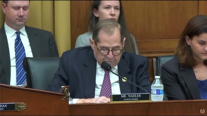 Jerry Nadler delivers his opening statement during FBI Oversight hearing with FBI Director Wray