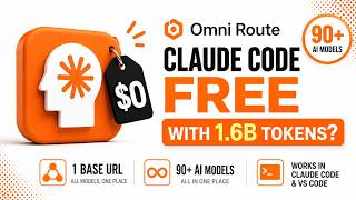Claude Code FREE with 1.6B Tokens? 🤯 Omni Route Setup
