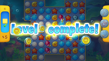 FISHDOM walkthrough gameplay level 1-5