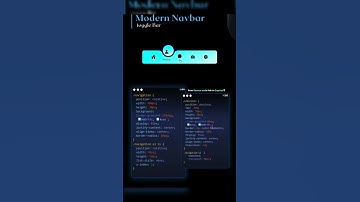 Modern Navbar animation || #shorts #shortvideo #htmlcsswebsite #frontendwebdevelop #animationstyle