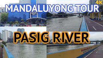 Mandaluyong Pasig River 4K