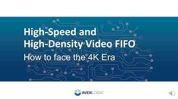 1. High-Speed and High-Density Video FIFO and How to face the 4K Era