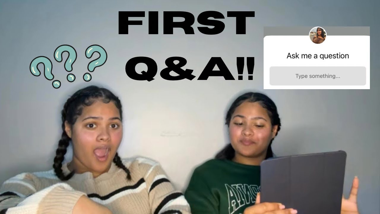 My first Q & A😭| this was fun 😂