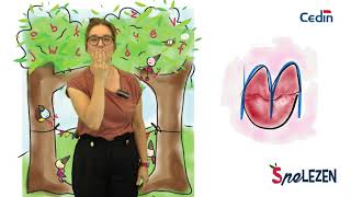 Klankgebaar M Mond Spelezen