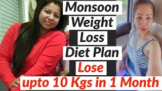 Monsoon Diet Plan for Weight Loss | How To Lose Weight Fast in Monsoon - Suman Pahuja | Fat to Fab