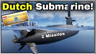 Deadly Dutch Submarine! HNLMS Walrus-class with two Missiles🔥  | War Thunder Mobile screenshot 5