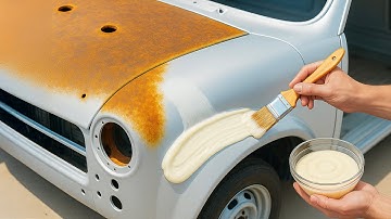 This is the Secret of Car Mechanics! Remove Rust With 2 Ingredients