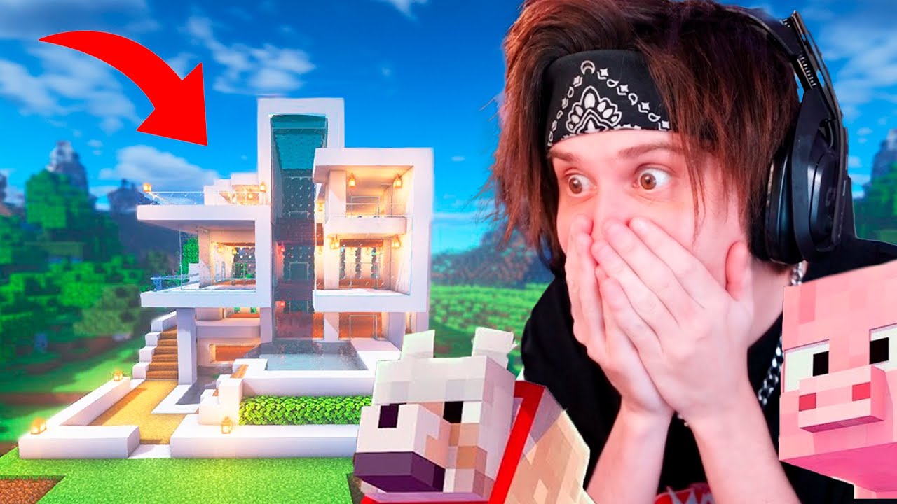Mis fans RECREARON TODAS mis CASAS de Minecraft