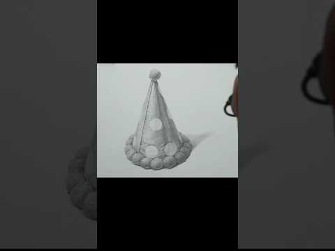 기초소묘 원뿔응용정물 꼬깔모자 시범소묘 #drawing #sketch #<strong>소묘</strong>