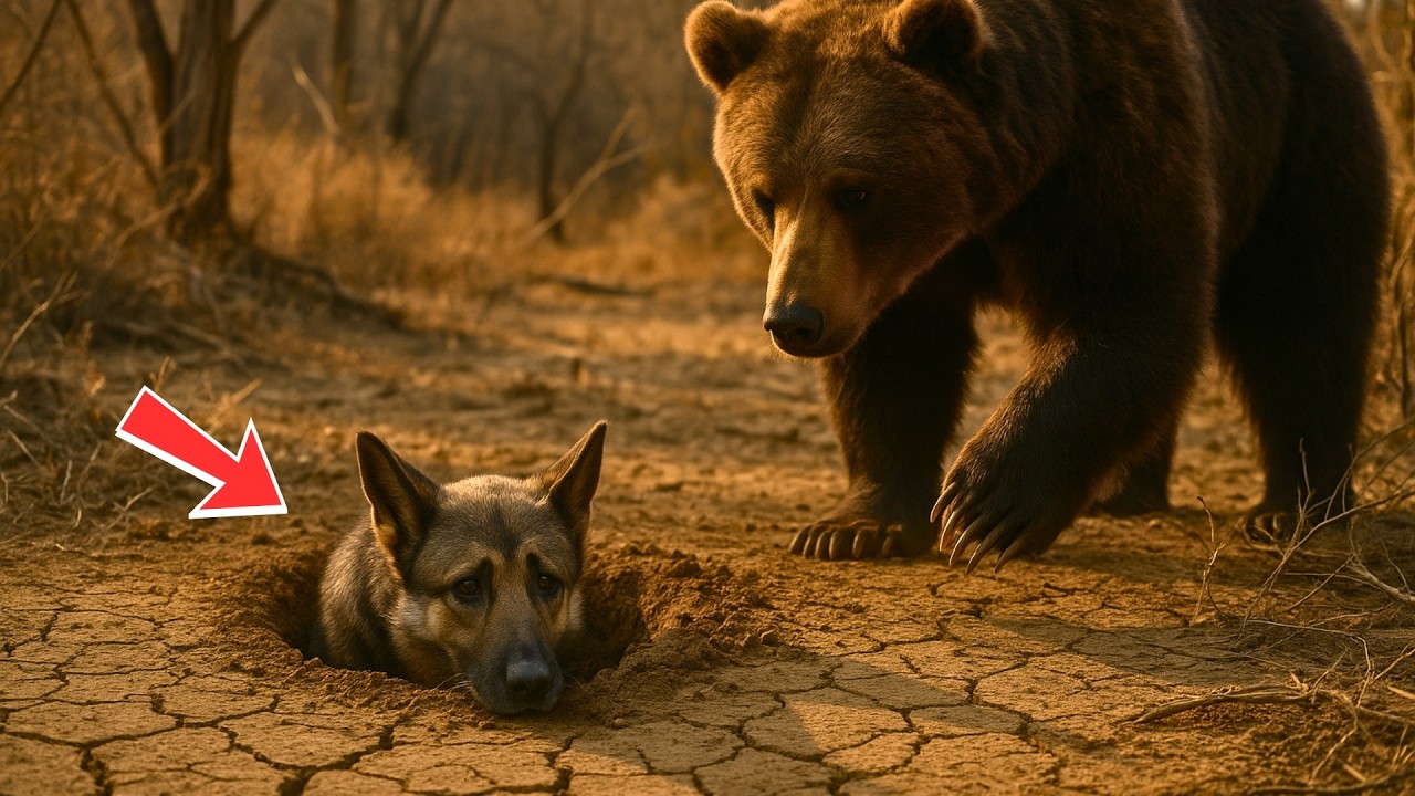 A Buried German Shepherd and a Charging Bear – What Happened Next Shocked Everyone