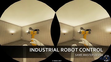 Demonstrating VR for robot control