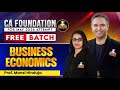 CA Foundation Business Economics | Determination of National Income 6.1 | L5 | May 26 | Prof. Mansi