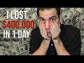 Options Trading: How I Lost $400,000 in 1 Day - and Recovered. Trade Options