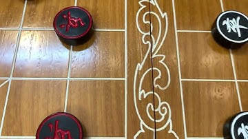 BỘ CỜ TƯỚNG CAO CẤP - BÀN CỜ GỖ GÕ ĐỎ VÀ QUÂN CỜ SỪNG TRÂU GIÁ TRỊ - GIÁ XƯỞNG #2150k