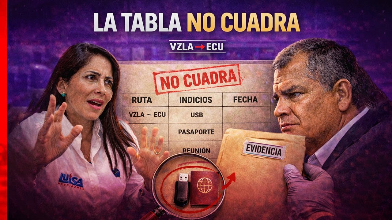 CAJA CHICA: la pelea interna Gonzales, Santiago Díaz y el expresidente Correa