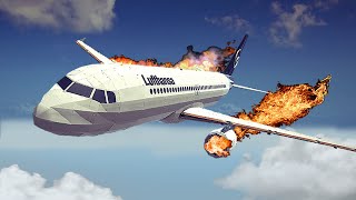 Real Airplane Crashes and Disasters #2 | Besiege