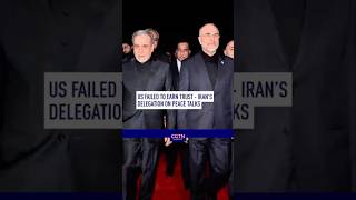 US failed to earn trust, Iranian delegation says after peace talks