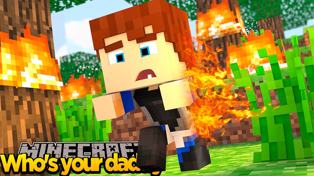 Minecraft  - WHO'S YOUR DADDY? BLOWING UP BIKINI BOTTOM!!
