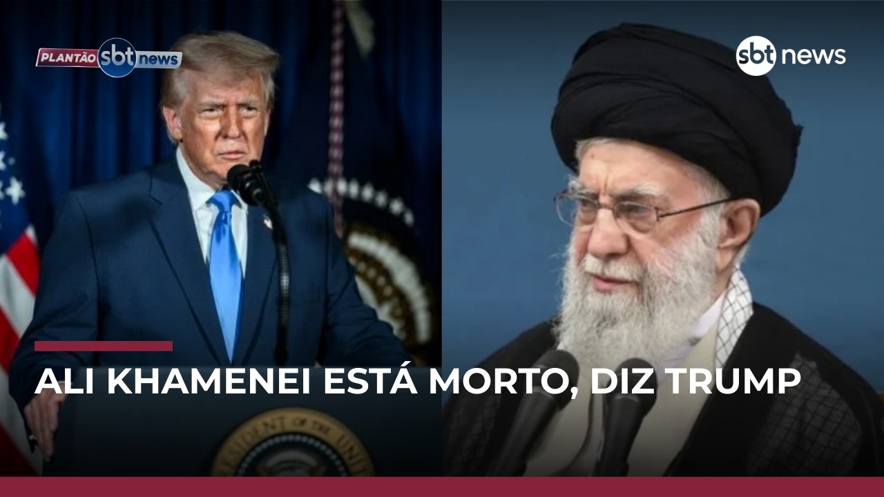 Trump afirma que líder supremo do Irã está morto | #PlantãoNews