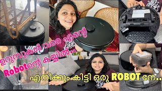 എനിക്കും കിട്ടി ഒരു Robot നേ| My New അടിച്ചുതളിക്കാരി|Eureka Forbes Robo Lvac voice nuo