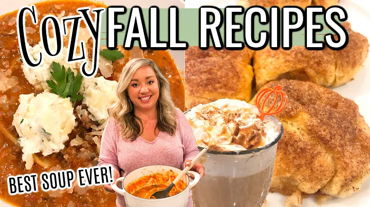 COZY FALL RECIPES | BEST SOUP RECIPE EVER | WHAT'S...