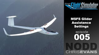 MSFS Glider Assistance Settings