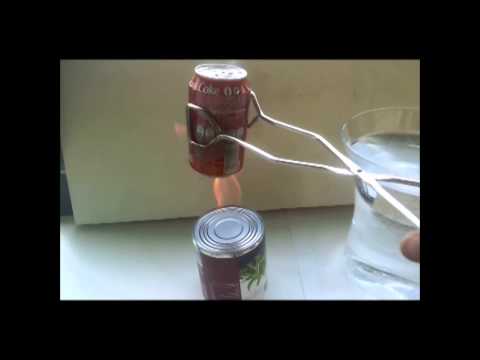 Short Science Videos - how to IMPLODE your coke can?