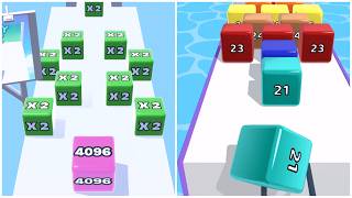 Details Jelly Jelly Run 2048 vs Marble Run 😍 Satisfying ASMR Gameplay | Ultimate Merge Race! Lvl-22 Update