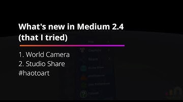 Adobe Medium 2.4 quick thoughts