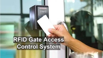 RFID Based Door Lock/Security System with Code & Circuit
