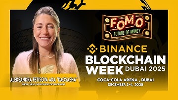 Aleksandra Fetisova: Hoofd Bedrijfsontwikkeling bij 1inch Labs | Binance Blockchain Week 2025