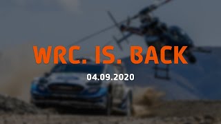WRC. IS. BACK 🧡