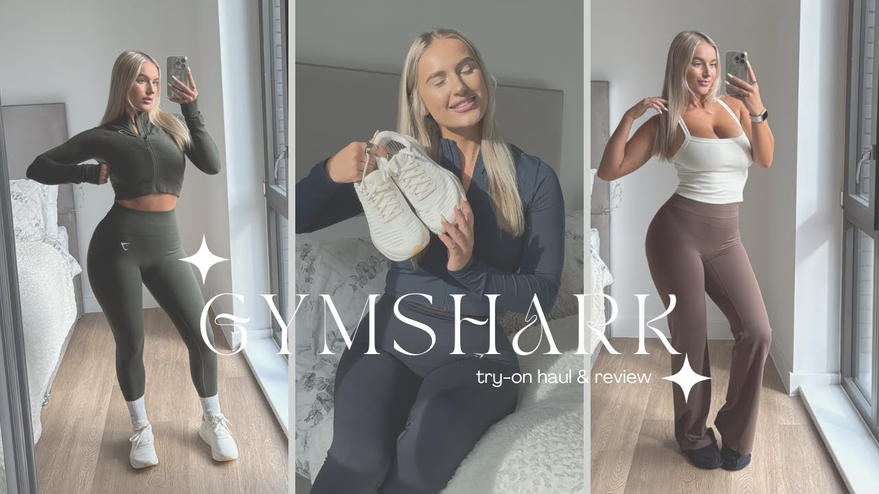 Vital Warm Collection & NEW R.A.D x GYMSHARK Trainers | Try On Haul & Review - DC CAITLIN10 🤍