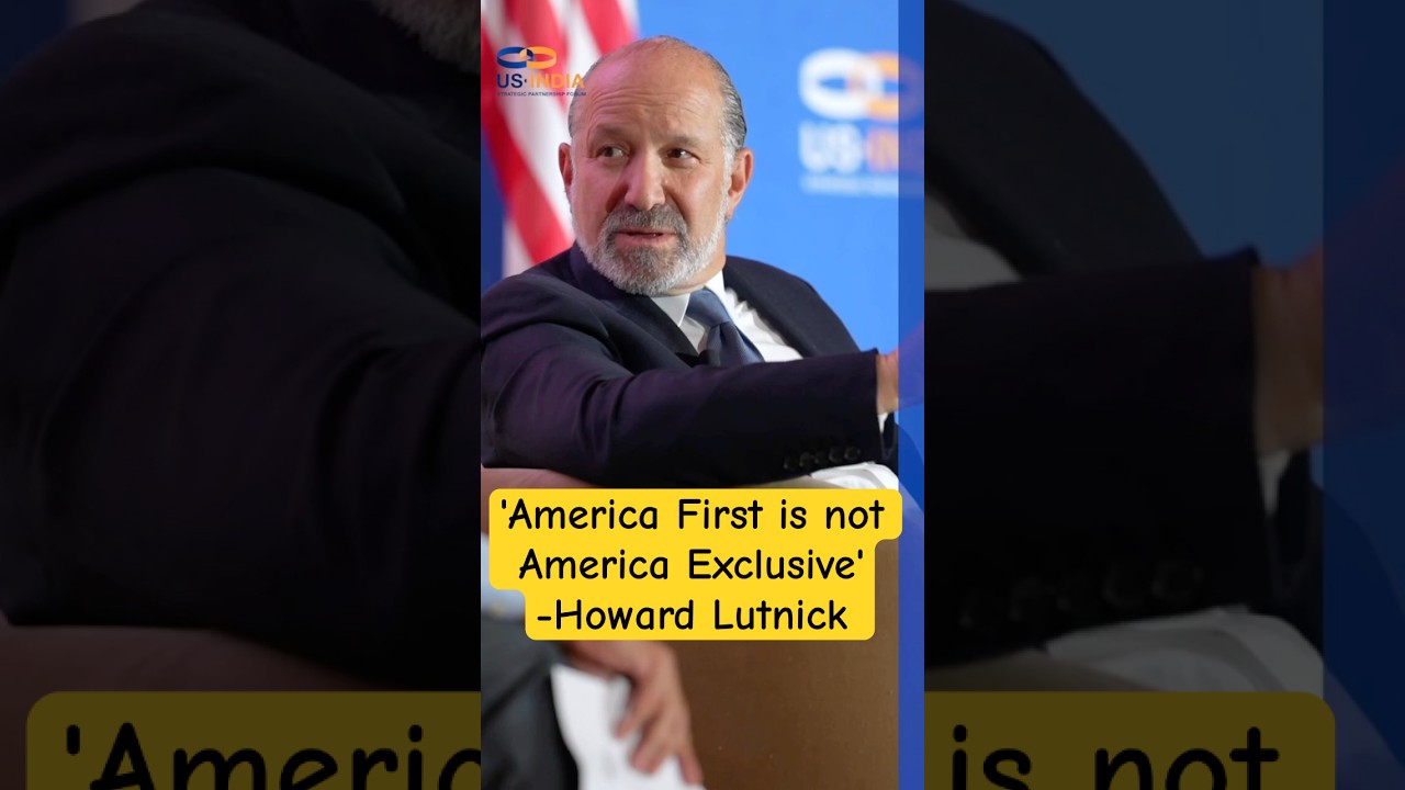 ‘America First is not America Exclusive’- Commerce Secretary Howard Lutnick at USISPF Summit